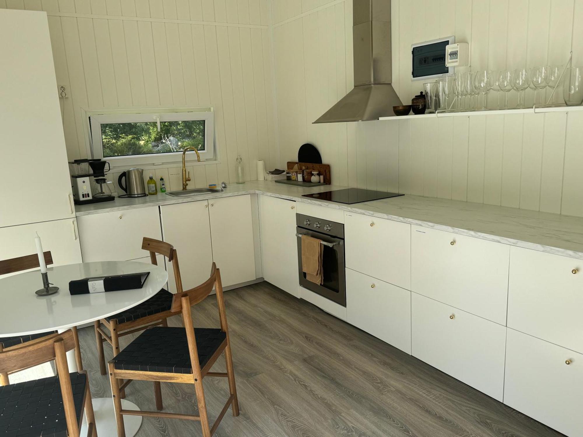 Cabin In The Forest With Spa Bath Västra Torup Eksteriør billede